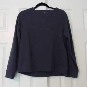 ribbed navy blue sweater (NWOT)